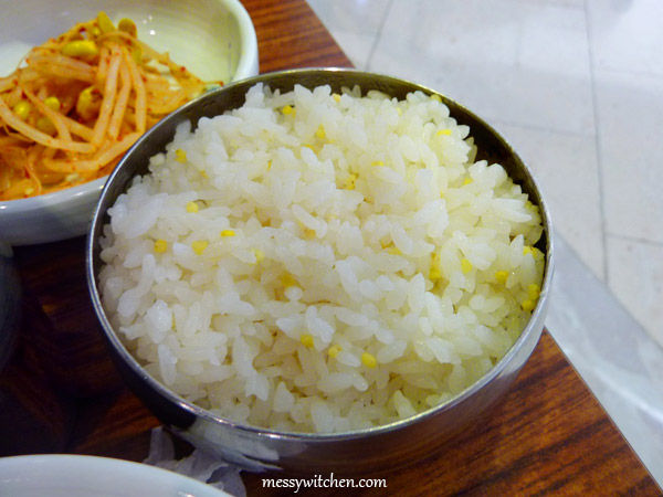 Rice @ Banhaneun Bossam & Bapsang, Coex Mall, Seoul, South Korea